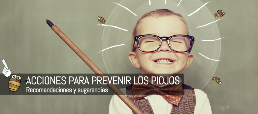 Acciones para prevenir piojos y liendres